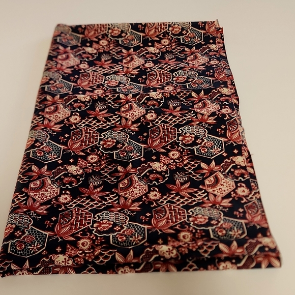 Vintage medium weight cotton fabric 2 yds X 44 inches - Picture 2 of 2